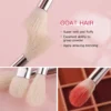 BEILI Black Makeup brushes set Professional Natural goat fiber hair brushes Foundation Powder Contour Eyeshadow make up brushes - Image 4