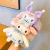 Sanrio Cinnamoroll Plush Doll Face Wash Makeup Hairband Kawaii Kuromi Melody Sweet Non Slip Elastic Cute Girl Hair Accessories - Image 3