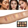 3 in 1 palette, contour concealer, long lasting, covers skin imperfections, creates a perfect and natural 3D makeup look - Image 5