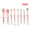 8Pcs Professional Makeup Brushes Set Cosmetic Powder Eye Shadow Foundation Blush Blending Concealer Beauty Make Up Tool Brushes - Image 5