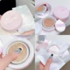 BB Cream Air Cushion Foundation Full Coverage Waterproof Long-lasting Concealer 3 Colors Cushion Compact Face Makeup Base