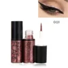 New Professional Shiny Eye Liners Cosmetics for Women Pigment Silver Rose Gold Color Liquid Glitter Eyeliner Cheap Makeup - Image 2