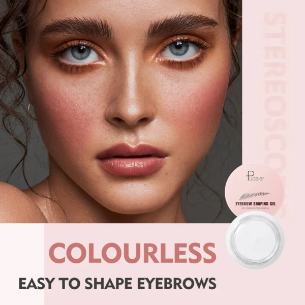 Pudaier Eyebrow Shaping Gel Makeup Eyebrow Shaping Cream Lasting Stereo Shaping Eyebrow Cream Eyebrow Gel Makeup Products - Image 5