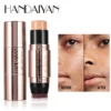 Double-head Face Bronzer Contour Stick Cream Makeup Light Dark Shadow Lasting Concealer Facial Brighten Contouring With Brush - Image 4