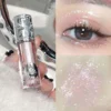 Liquid Eyeshadow Pearlescent Shimmer Long Lasting Monochrome Pearly Fine Sparkling Sequins Eye Shadow Highlighter Quick Drying - Image 2