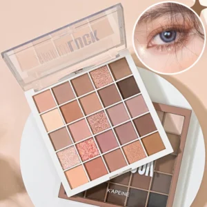 25Color Professional Eyeshadow Palette Eye Glitter Long Lasting Eye Shadow Pallet Korean Makeup Palette Eye Shadow for Beginner