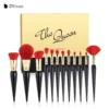 DUcare Makeup Brushes 12Pcs The Queen Seris Premium Gifts Foundation Powder Face Blush Eyeshadow Make up Brush Rubber Handle Set