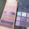 9 Colors Glitter Eyeshadow Palette Purple Lace Shimmer Pearlescent Matte Acrylic Eye Shadows Palette Waterproof Eye Make Up - Image 3